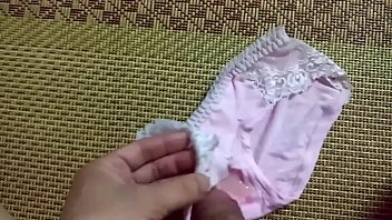 Sịp hồng đá_ng yê_u  | Cum on panties compilation the best!